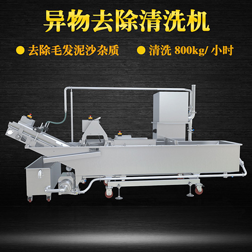 環(huán)速商用果蔬清洗機(jī)，氣泡清洗，清洗800kg小時(shí)