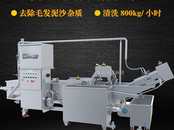 蔬菜氣泡清洗機(jī)，氣泡清洗，清洗800kg/小時(shí)